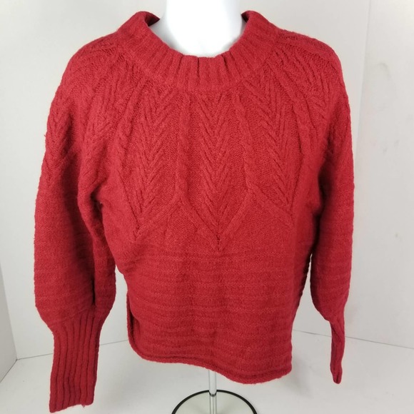 Universal Thread Sweater Womens L Crew Red NWT - Picture 5 of 8